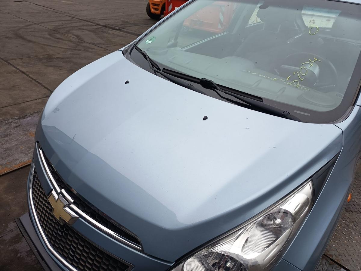 Chevrolet Spark M300 Motorhaube Klappe Deckel vorn Front GCW Misty Lake Bj 2012