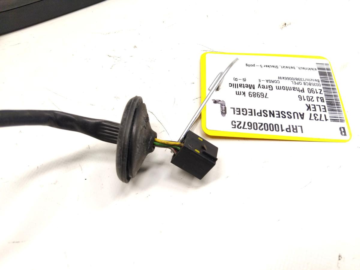 Opel Corsa E orig Au&szlig;enspiegel links elektrisch und beheizt 5-polig BJ2016 Z190