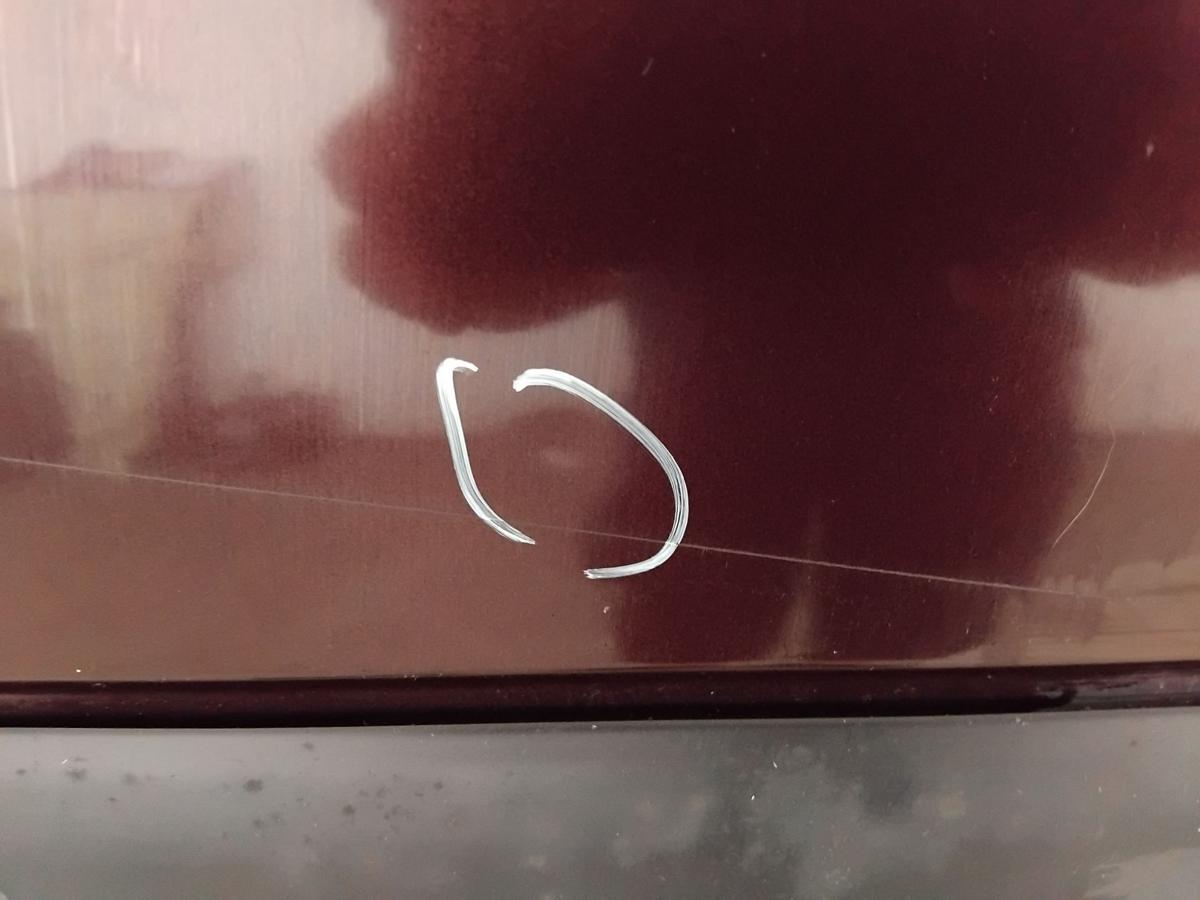 Opel Vectra A Tür vorn links Fahrertür rotbraunmetallic 69L riojarot BJ1994