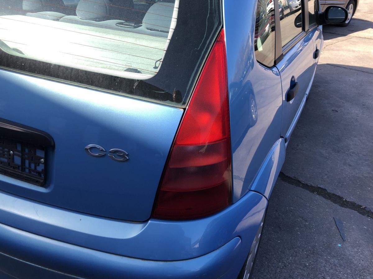 Citroen C3 Typ F R&uuml;ckleuchte rechts R&uuml;cklicht Heckleuchte Schlusslicht