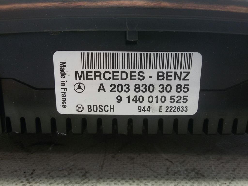 Mercedes C-Klasse W203 A2038303085 Klimabedienteil Heizungsgebläse BJ2005