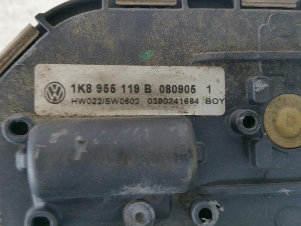 VW Scirocco 3 Typ 13 Bj.08 original Wischermotor vorn 1K8955119B Bosch