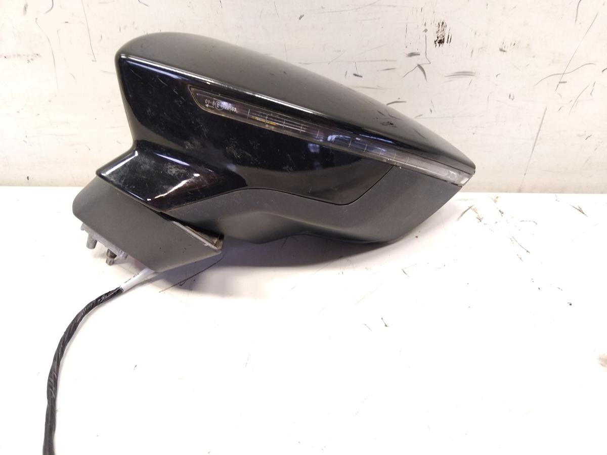 Seat Leon 5F original Außenspiegel links elektrisch anklappbar Bj.2019