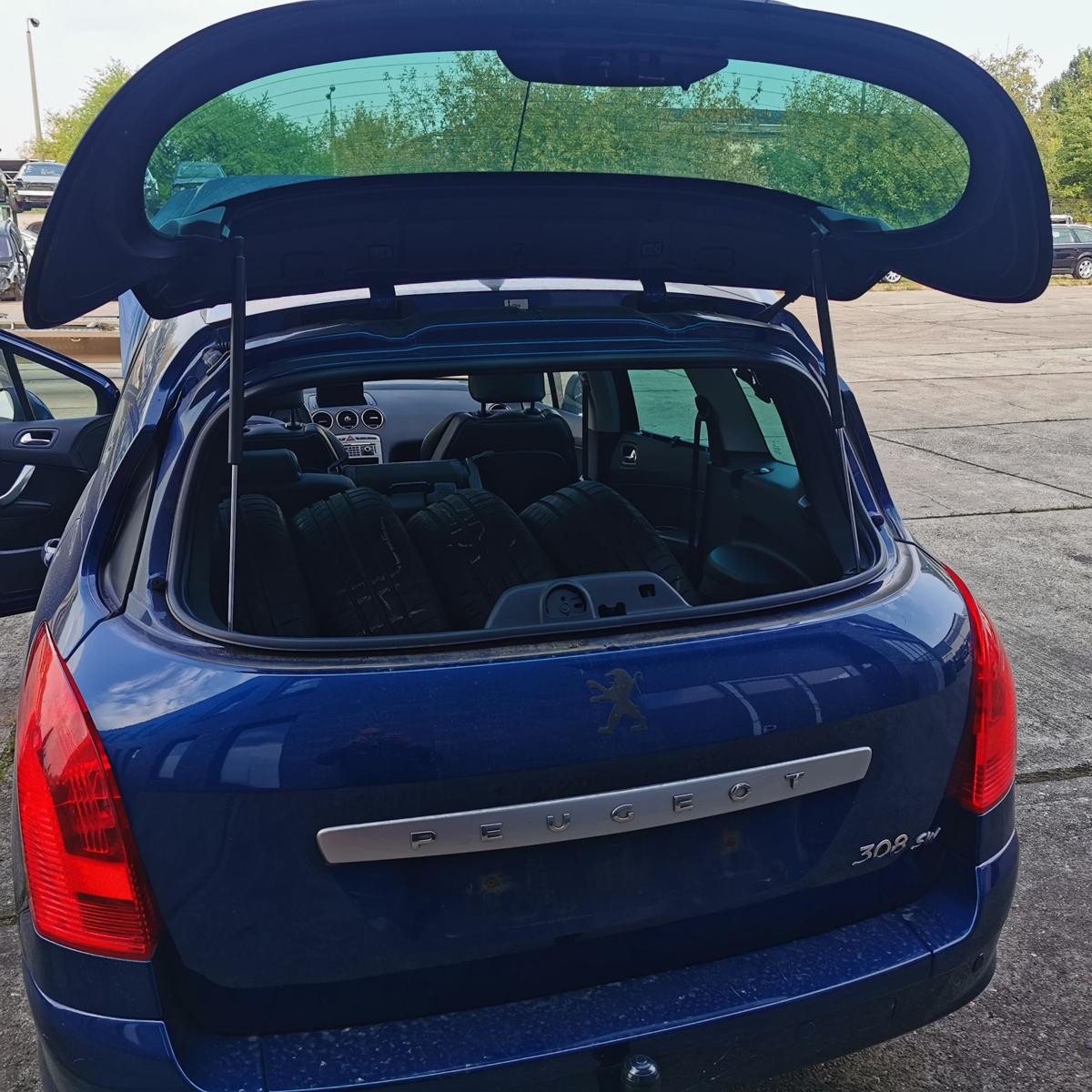 Peugeot 308 SW 4H Heckklappe Klappe Deckel hinten Heckscheibe Blau Montebello