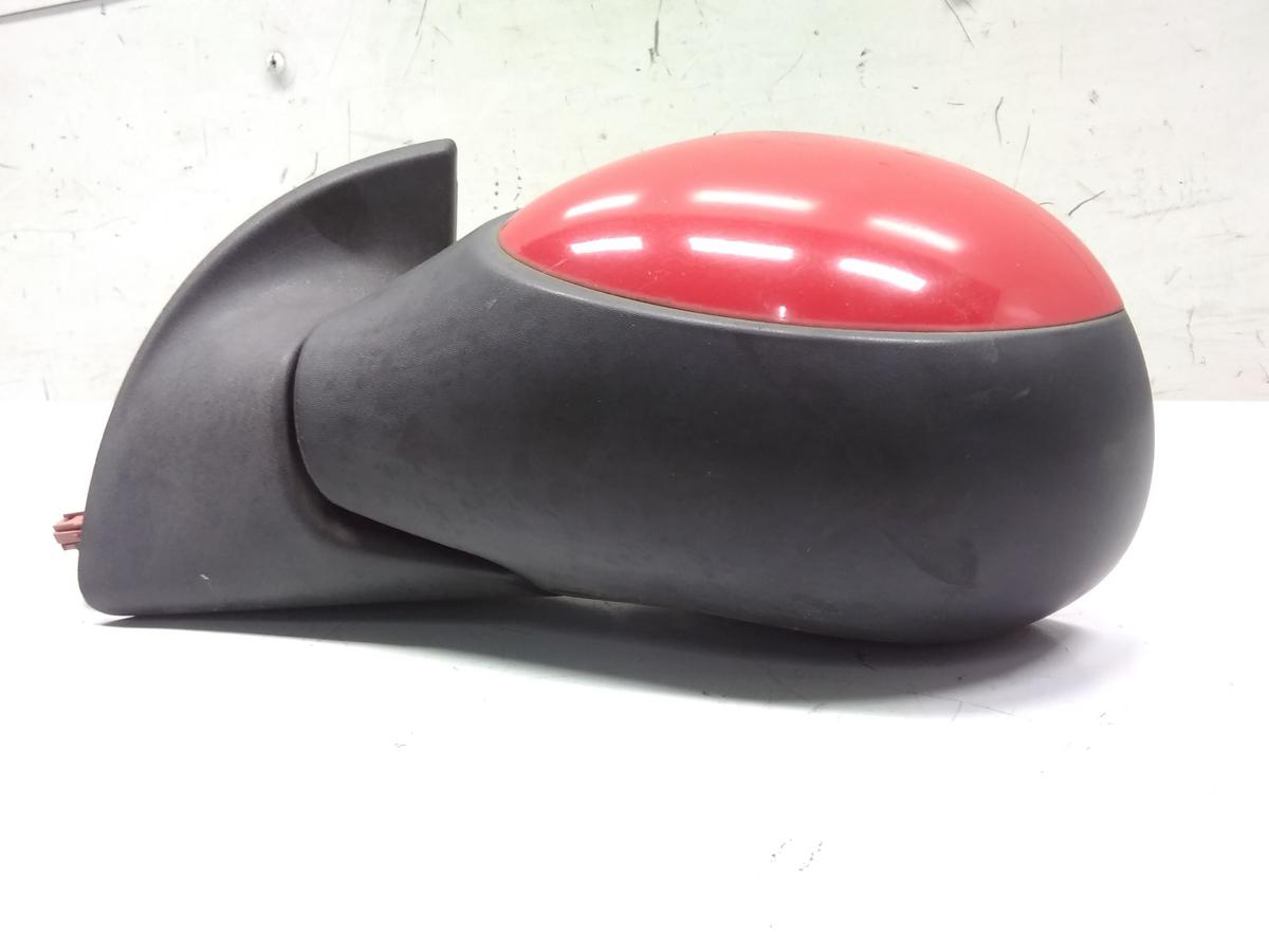 Peugeot 1007 original Außenspiegel links rot elektrisch anklappbar Bj.2005