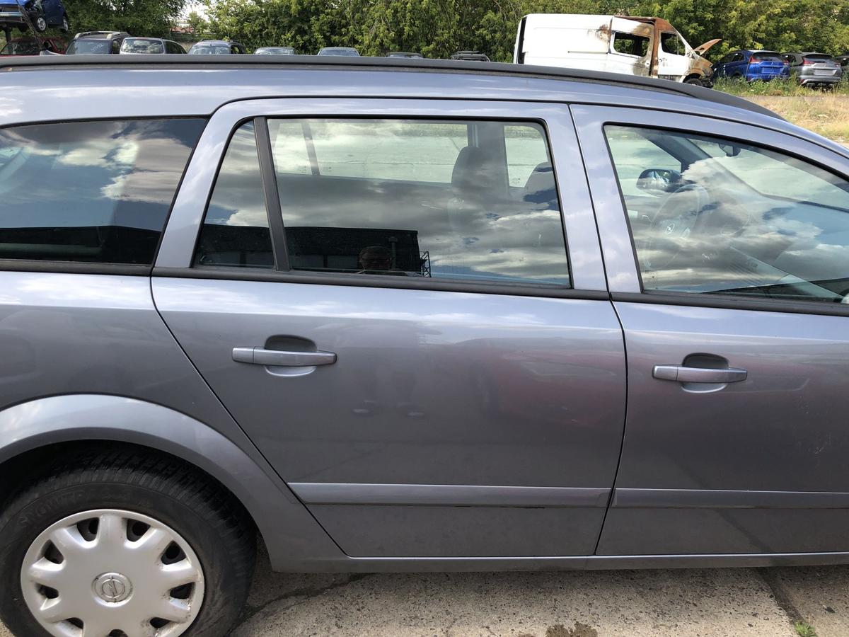 Opel Astra H Caravan T&uuml;r hinten rechts Fondt&uuml;r Kombi 3KU Moonland Metallic