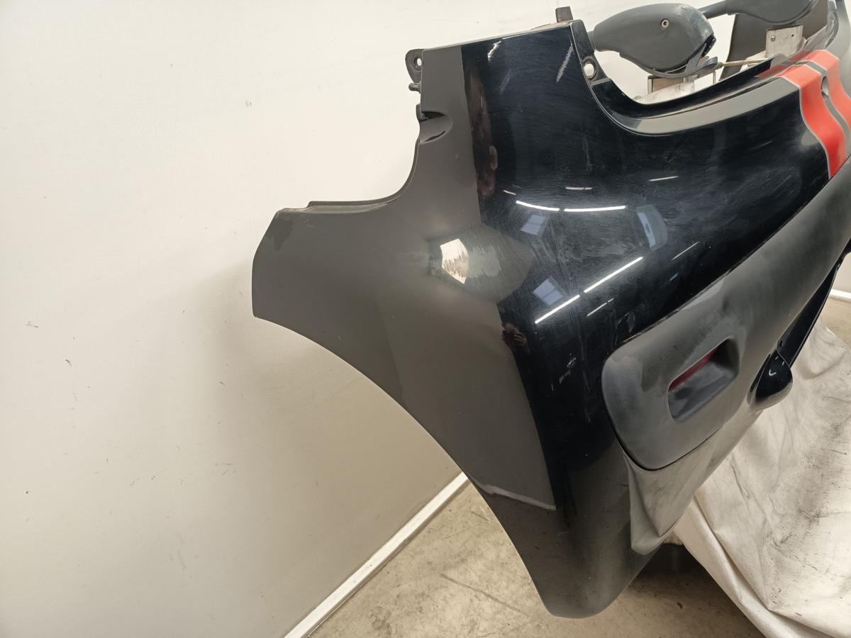 Peugeot 107 original Sto&szlig;stange Stossf&auml;nger hinten/Heck EXZ Calderaschwarz Bj 08