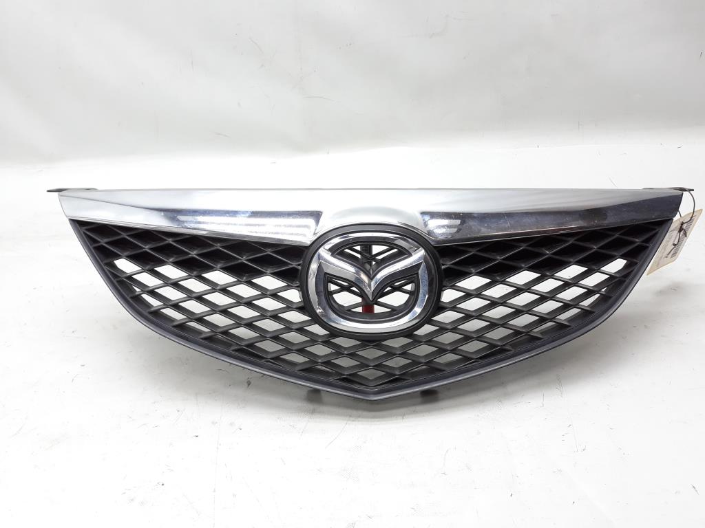 Mazda 6 Sport GY BJ2004 original Grill Kühlergrill schwarz chrom