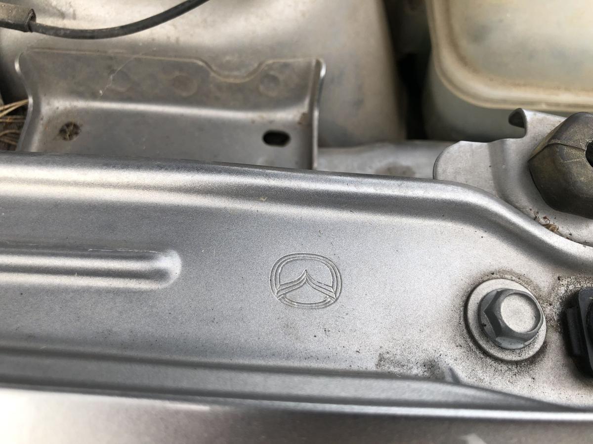 Mazda 3 Typ BL Kotflügel vorn rechts Beifahrerseite 38P Liquid Silver Met OEM