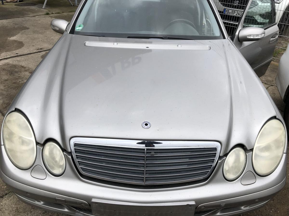 Mercedes W211 Limo E Klasse Motorhaube Haube Klappe vor Mopf 723 Cubanitsilber
