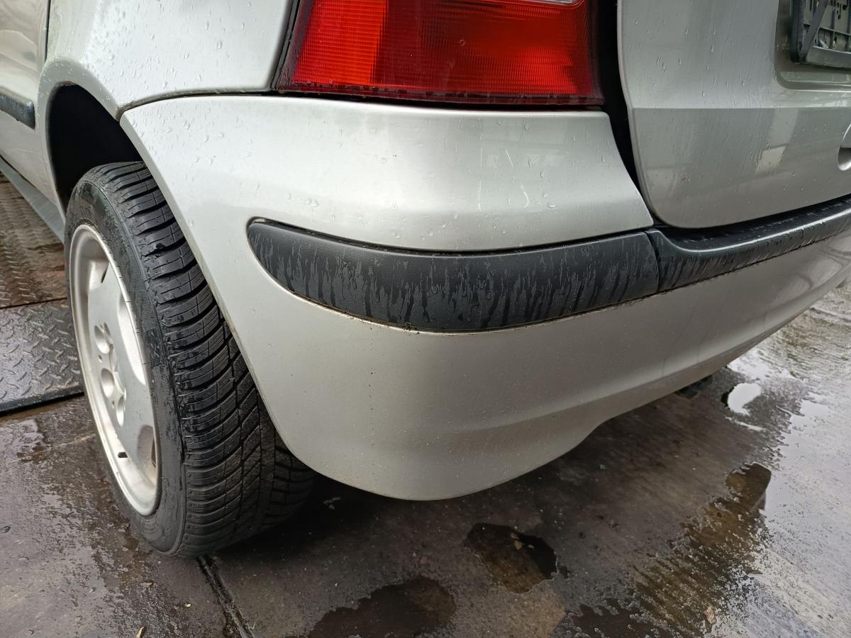 Mercedes A-Klasse W168 original Sto&szlig;stange hinten 761 Polarsilber Mopf Bj 2004
