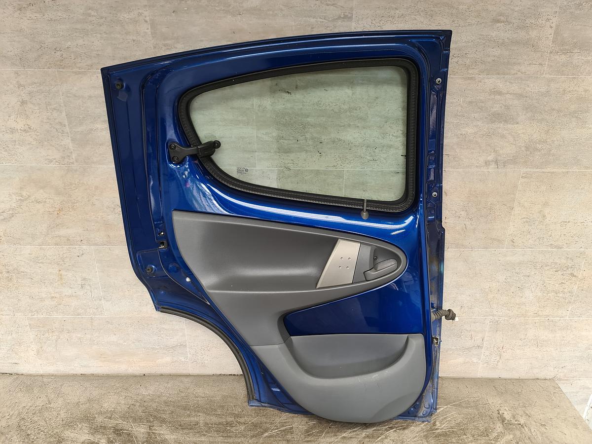 Peugeot 107 BJ05 Tür hinten links KNR-Blau