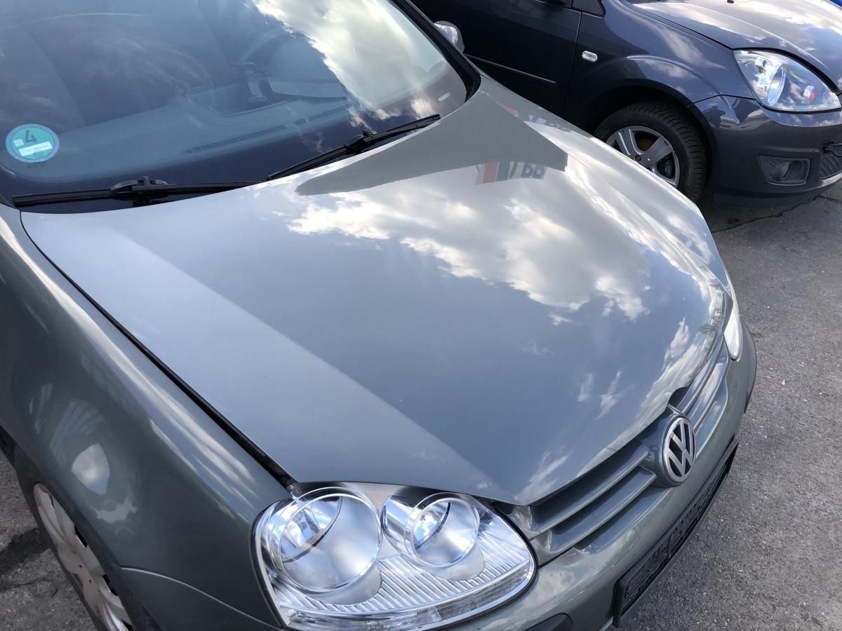 VW Golf 5 V 1K Motorhaube Haube Klappe Deckel vorn LA6Q Sagegreen