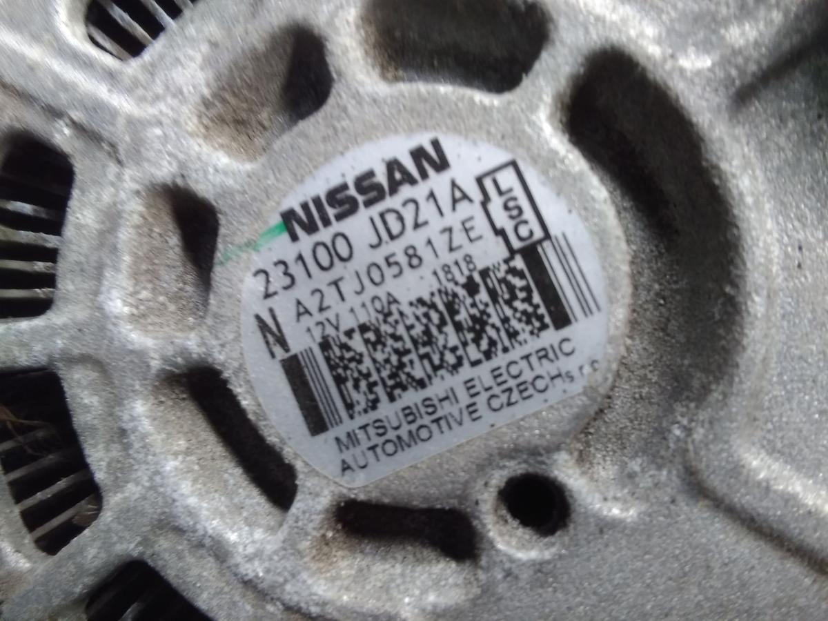 Nissan Qashqai J10 original Lichtmaschine Generator 2.0 104kw MR20 Bj.2011