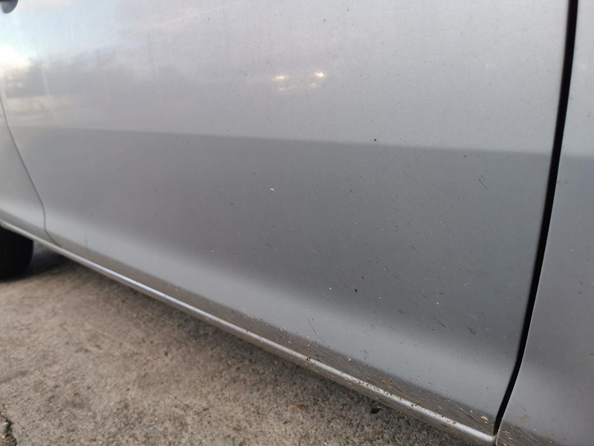 Opel Corsa D Beifahrertür Tür Autotür Rohbau vorn rechts 5trg Z163 Lichtsilber