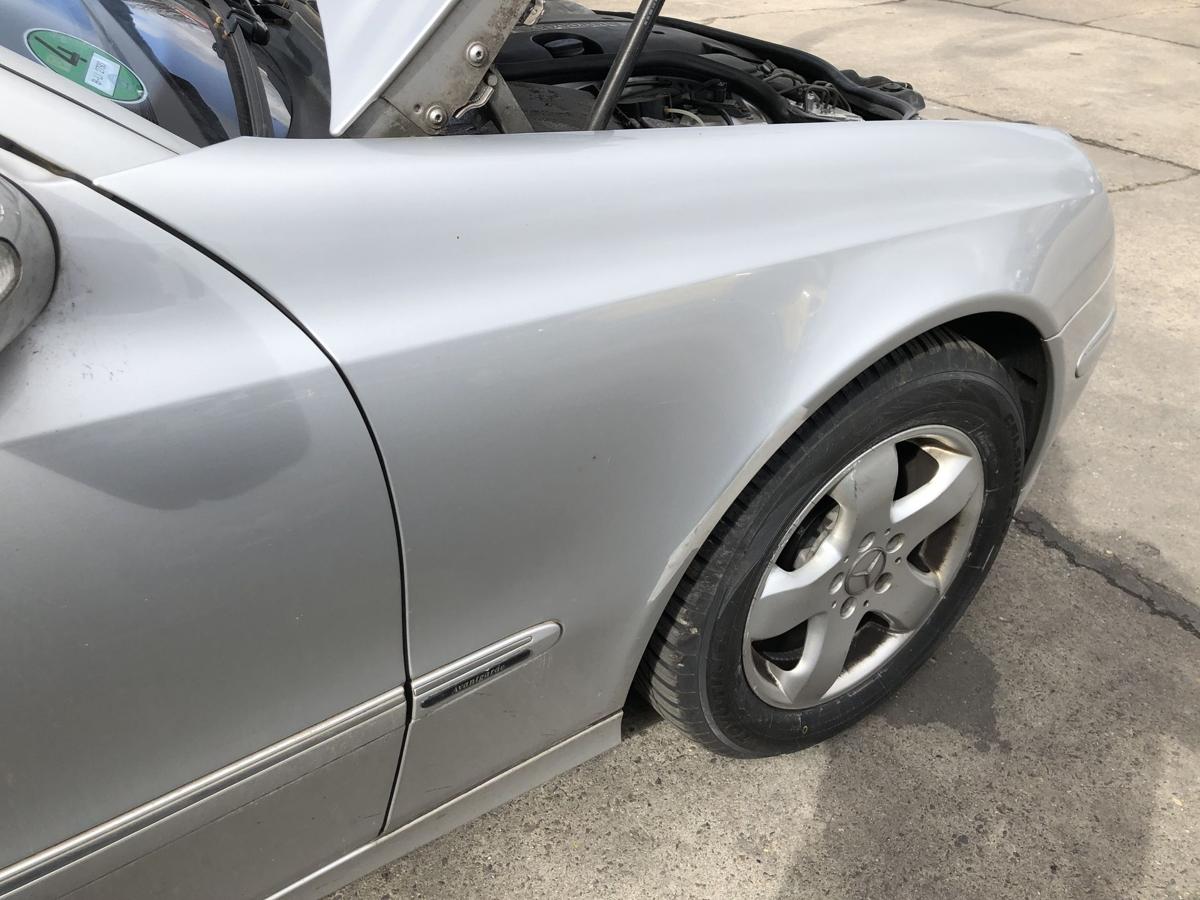 Mercedes E Klasse W211 Kotfl&uuml;gel vorn rechts Beifahrer 744 Brillantsilber Met