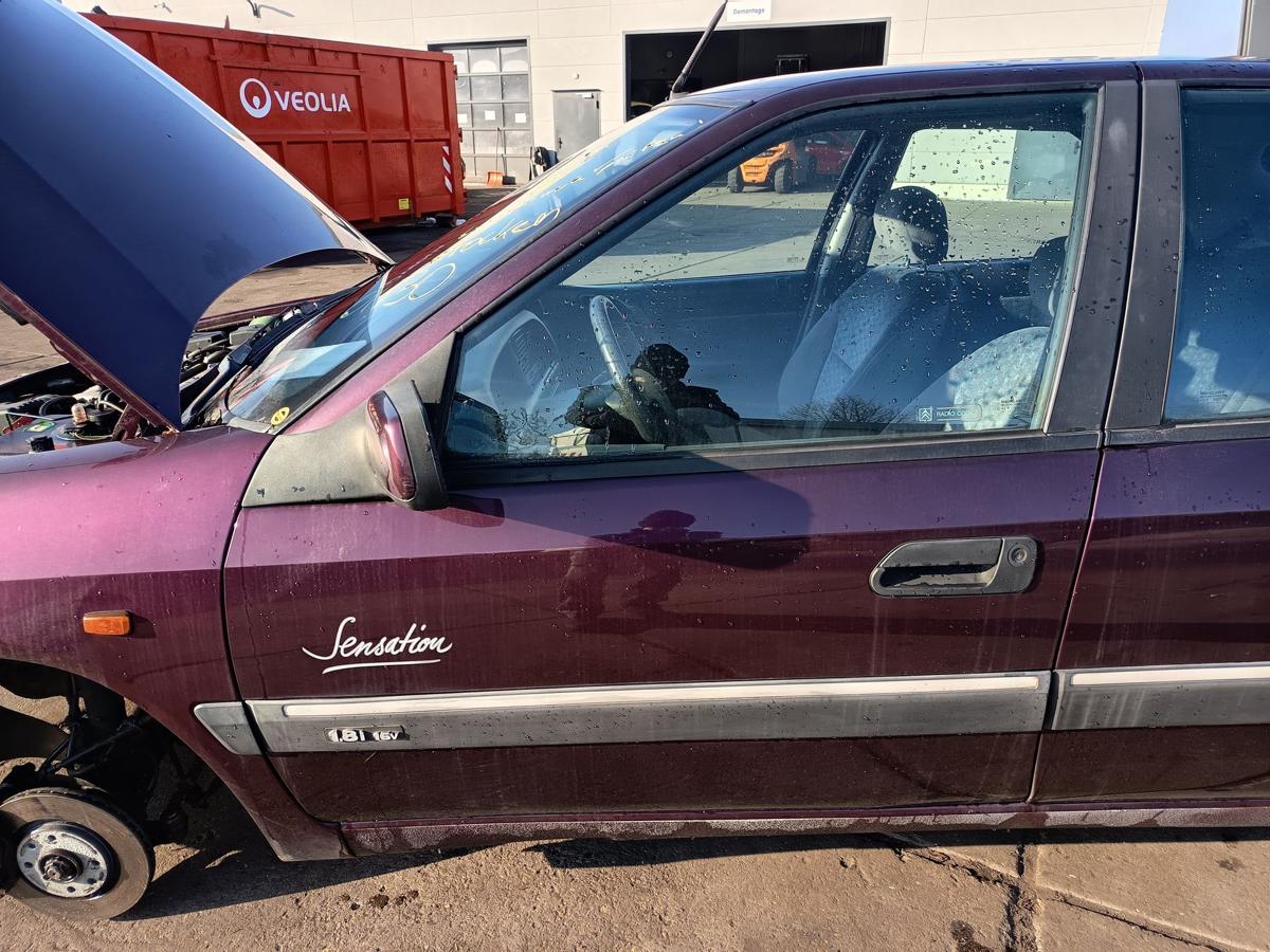 Citroen Xantia X1 original T&uuml;r vorn links Fahrer KJN Impulsionrot Bj 1996
