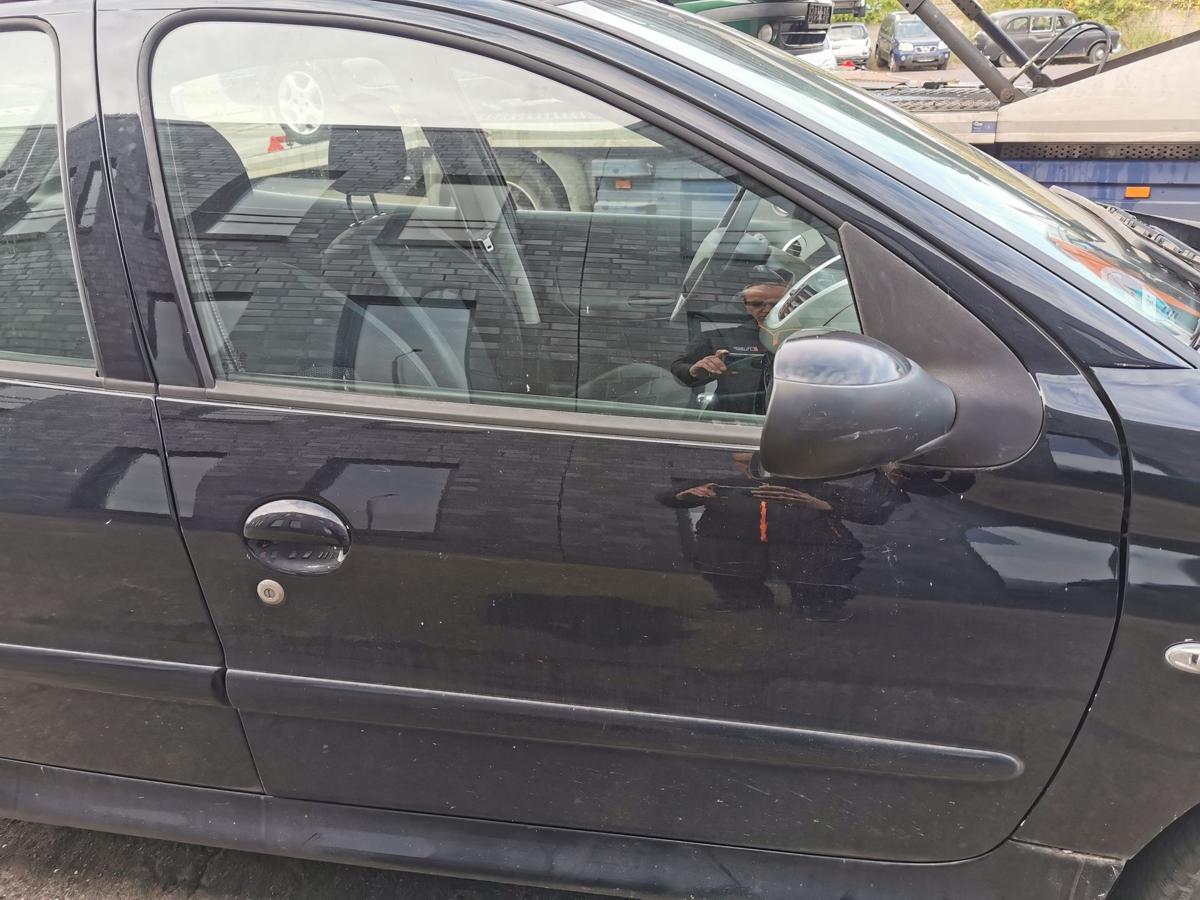 Peugeot 206+ 2M Beifahrertür Tür Autotür Rohbau vorn rechts KTV Perla Nera 5trg