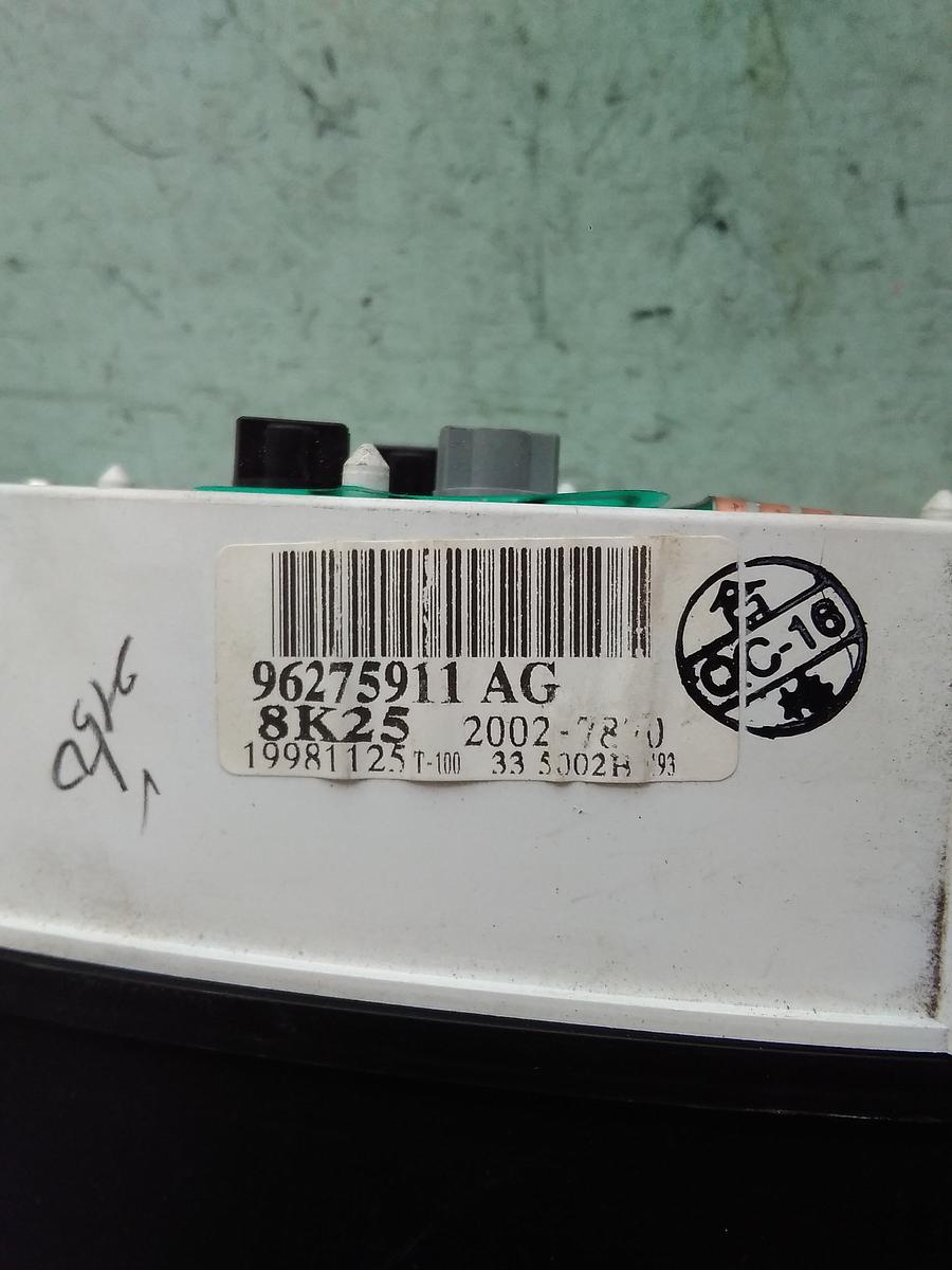 Daewoo Lanos original Tacho Kombiinstrument 8K2520027870 BJ2001