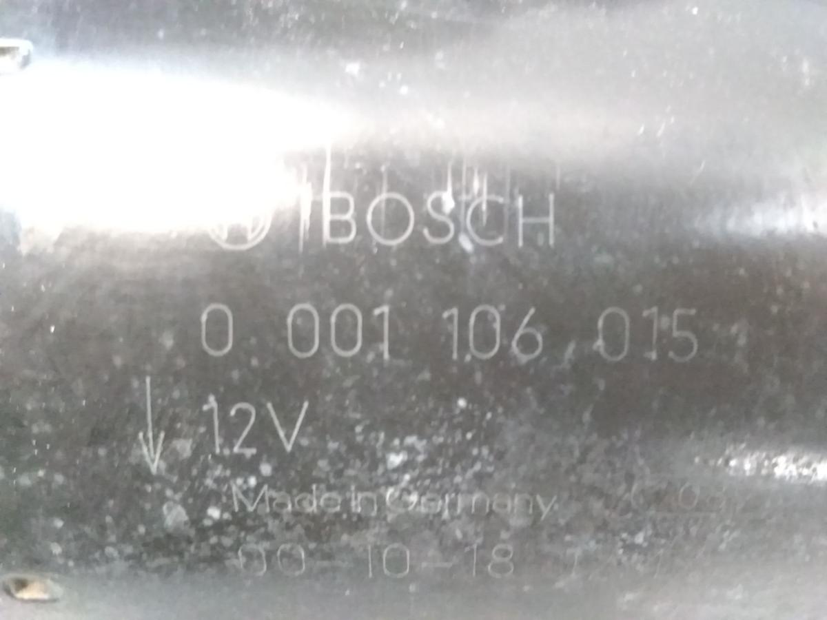 Opel Corsa C original Anlasser Starter 0001106015 BOSCH 1.0 43kw Z10XE BJ2000
