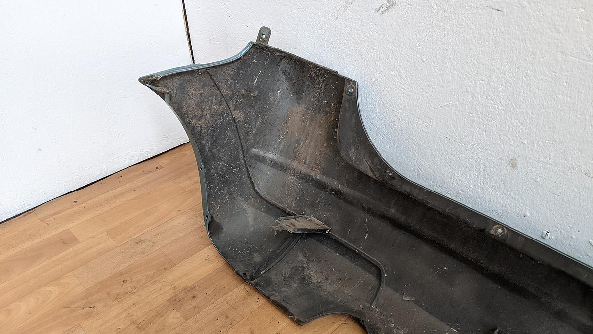 Opel Agila A Bj.04 Stoßstange Stoßfänger hinten "AHK" Z397-Spearmintgrünmet.