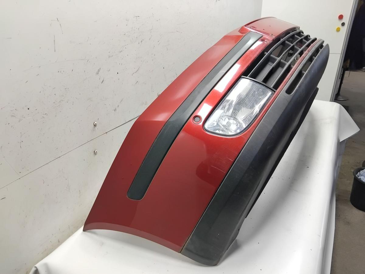 Skoda Octavia 1Z original Sto&szlig;f&auml;nger Sto&szlig;stange vorn 9892 Flamencorot PDC BJ2006