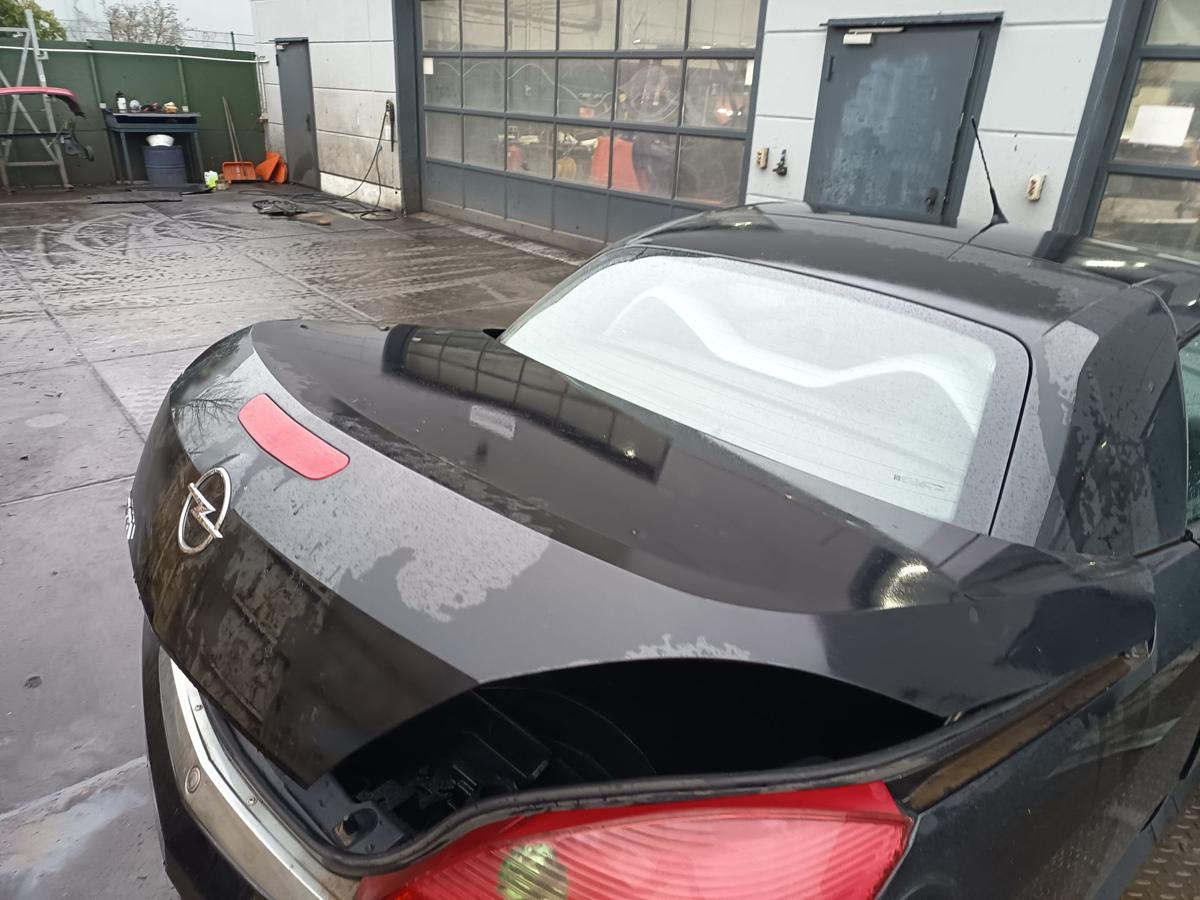 Opel Tigra TwinTop orig Heckklappe Kofferraumdeckel Cabrio 20R Schwarz Bj2007