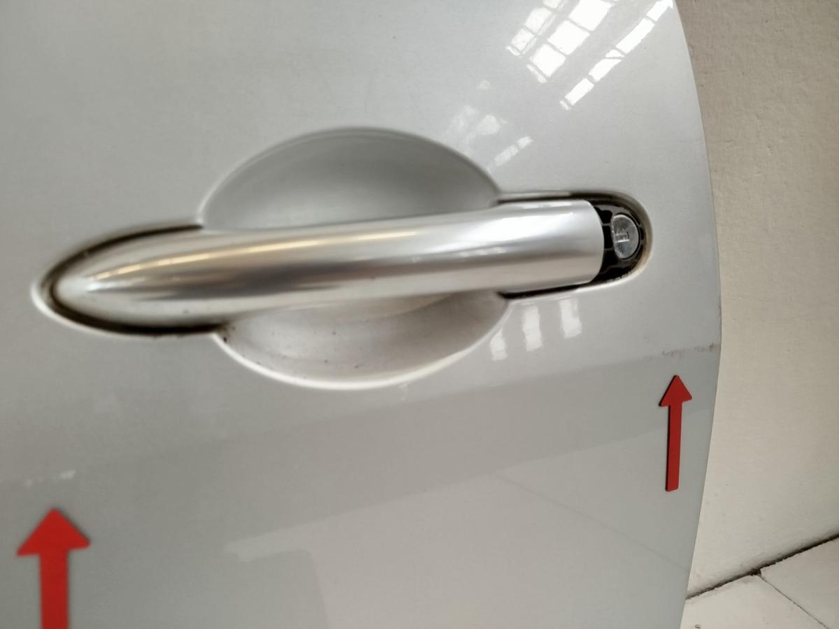 Renault Megane 2 CC Cabrio Tür vorn links Fahrertür TED69 Gris Platine Metallic