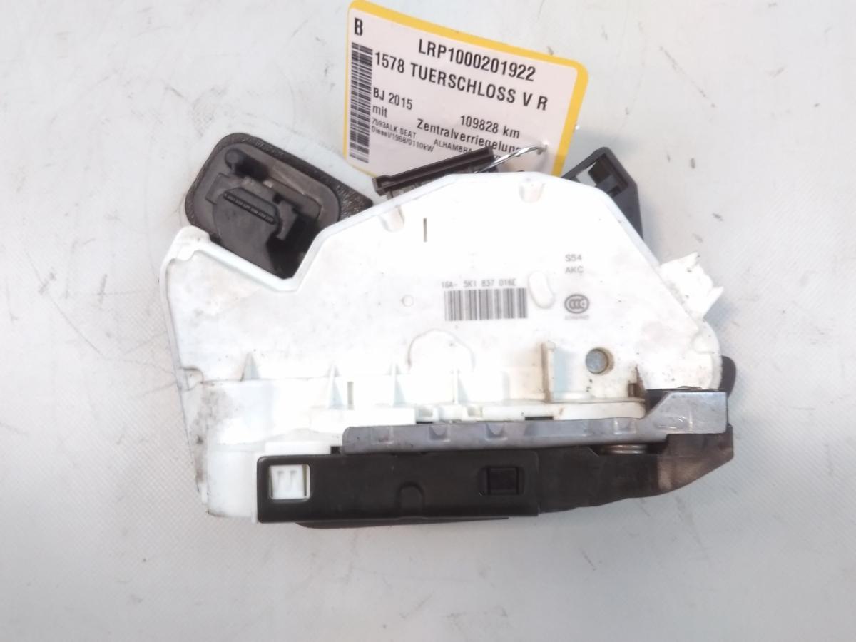 Seat Alhambra 7N original T&uuml;rschlo&szlig; vorn rechts mit Zentralverriegelung Bj.2015