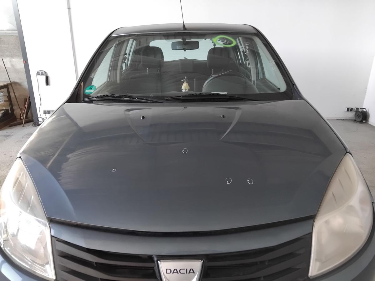 Dacia Sandero 1 original Motorhaube Deckel vorn blaumetallic TERNF BJ2009