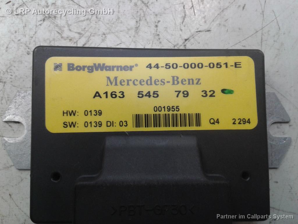 Mercedes ML350 W163 Bj.2003 original Steuergerät Verteilergetriebe A1635457932