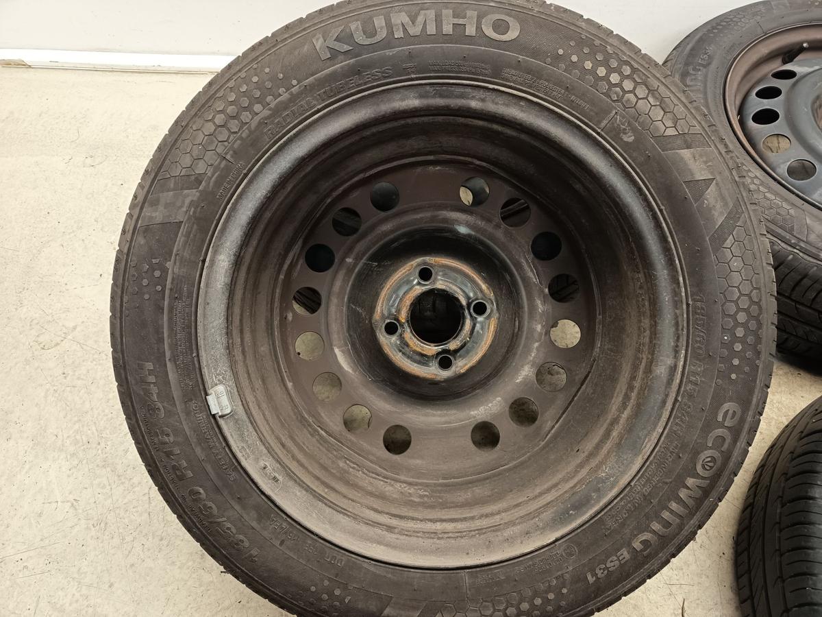 Opel Meriva A original Stahlfelgensatz mit Reifen 6x15 ET43 Baujahr 2004