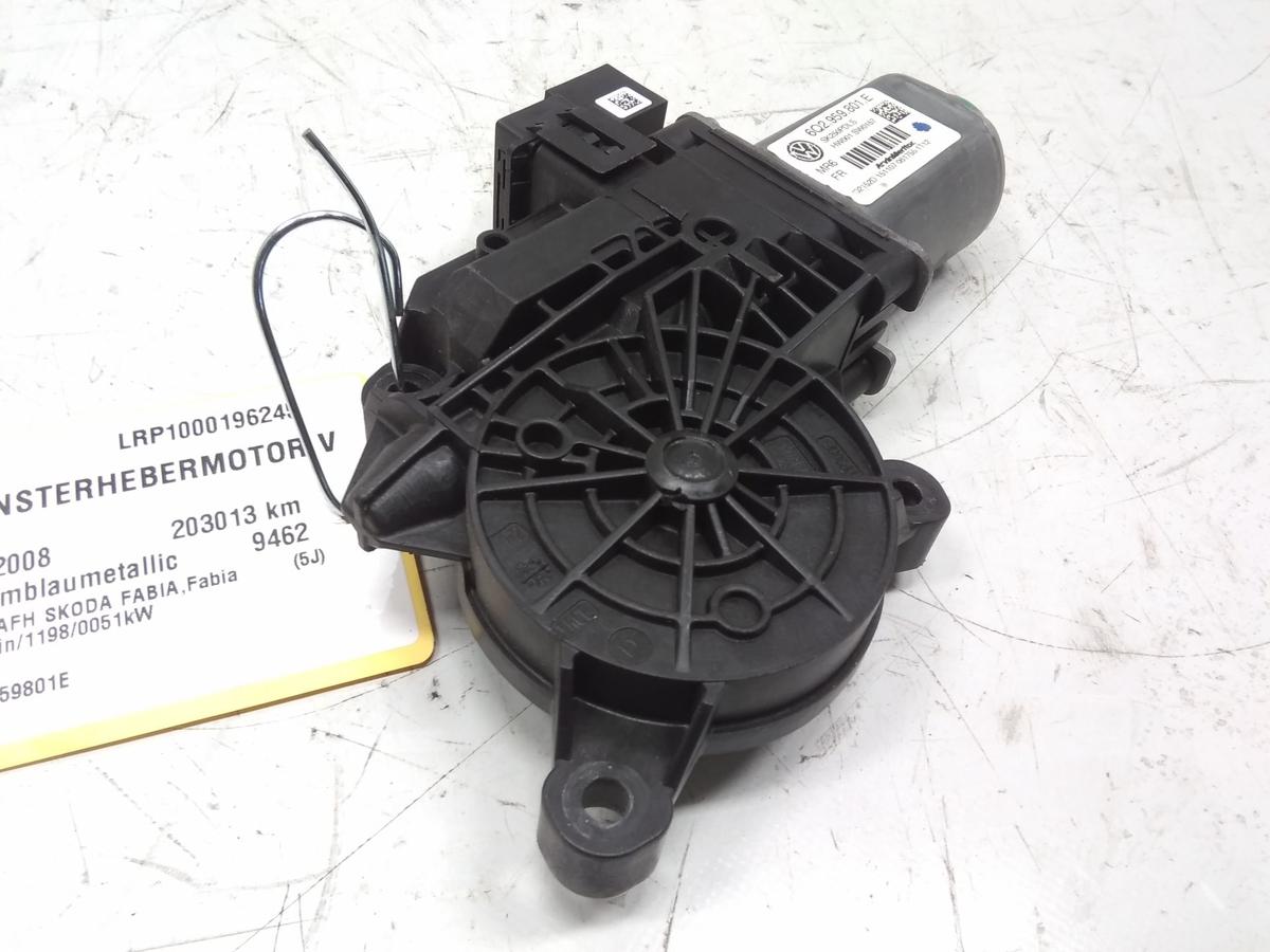 Skoda Fabia 2 5J original Fensterhebermotor vorn rechts 6Q2959801E Bj.2008