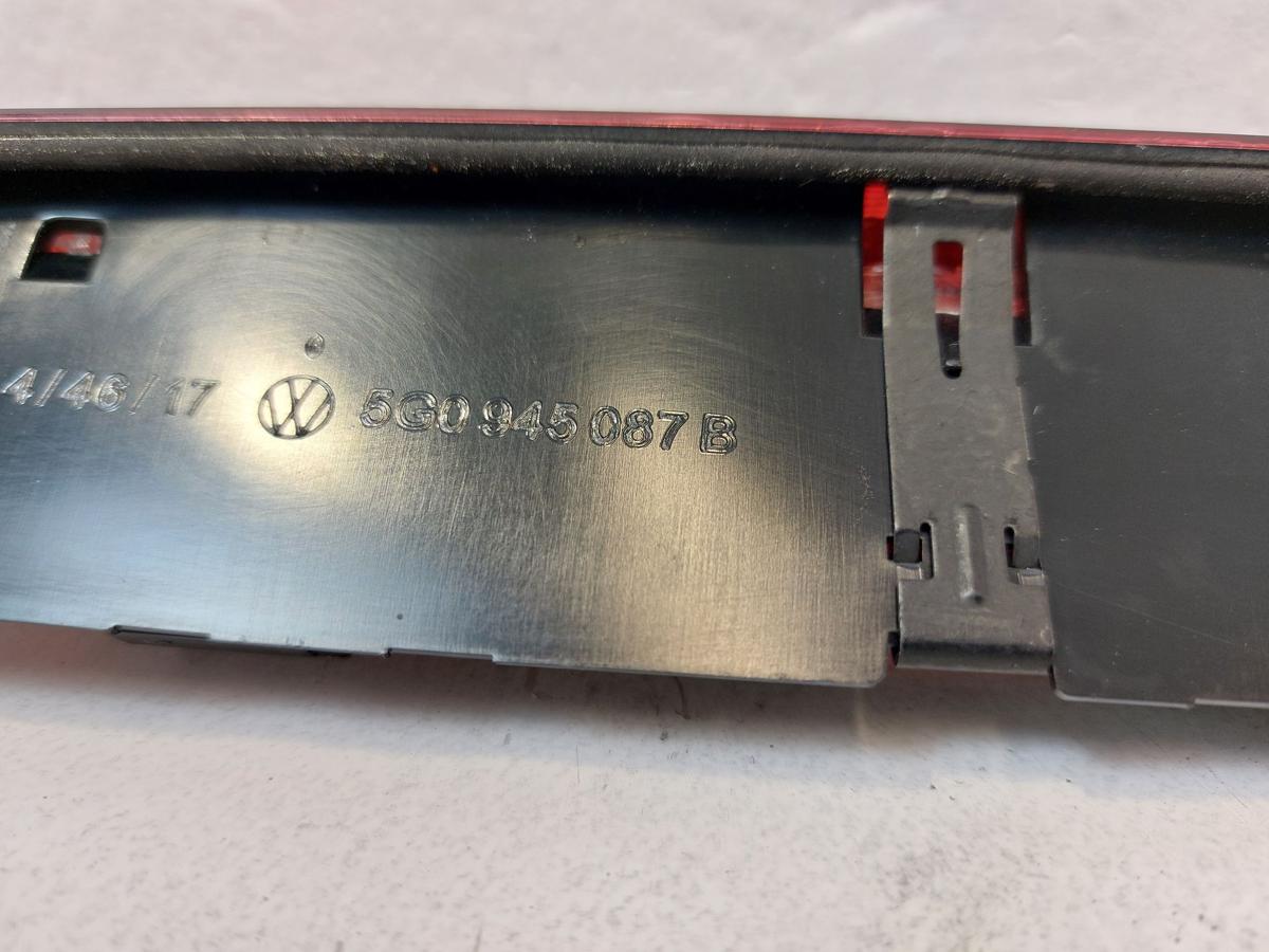 VW Golf 7 VII 5G AU Variant Zusatzbremsleuchte 3. Bremslicht Heckklappe Kombi