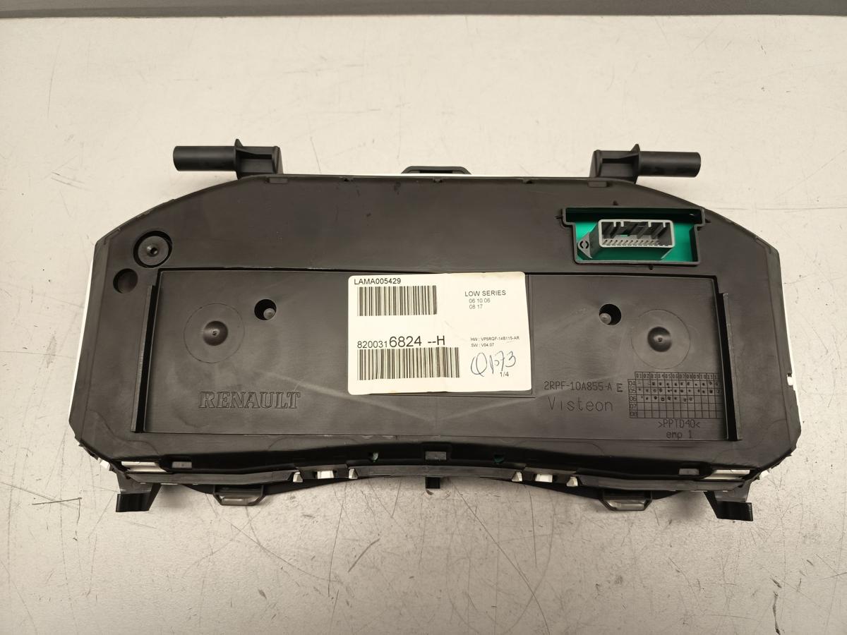 Renault Clio III original Kombiinstrument Tacho 8200316824 Baujahr 2006