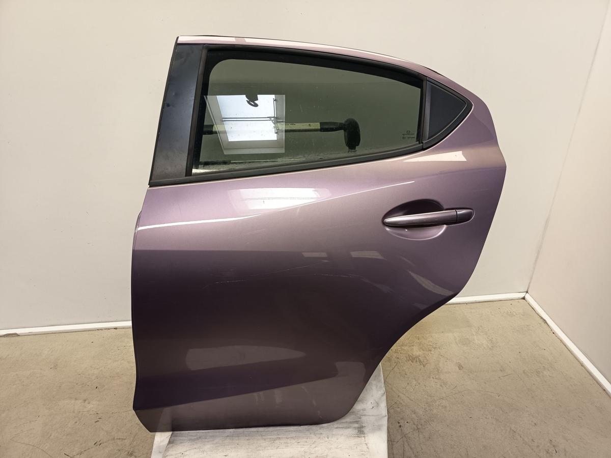 Mazda 2 III DJ orig Tür hinten links 44R Smoky Rose Bj 2015