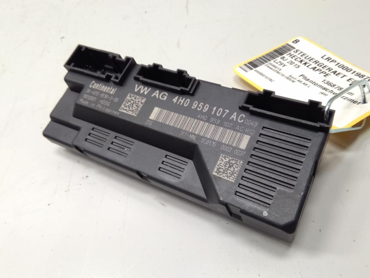 Audi A8 D4 4H original Steuerger&auml;t f&uuml;r elektrische Heckklappe BJ2015 4H0959107AC