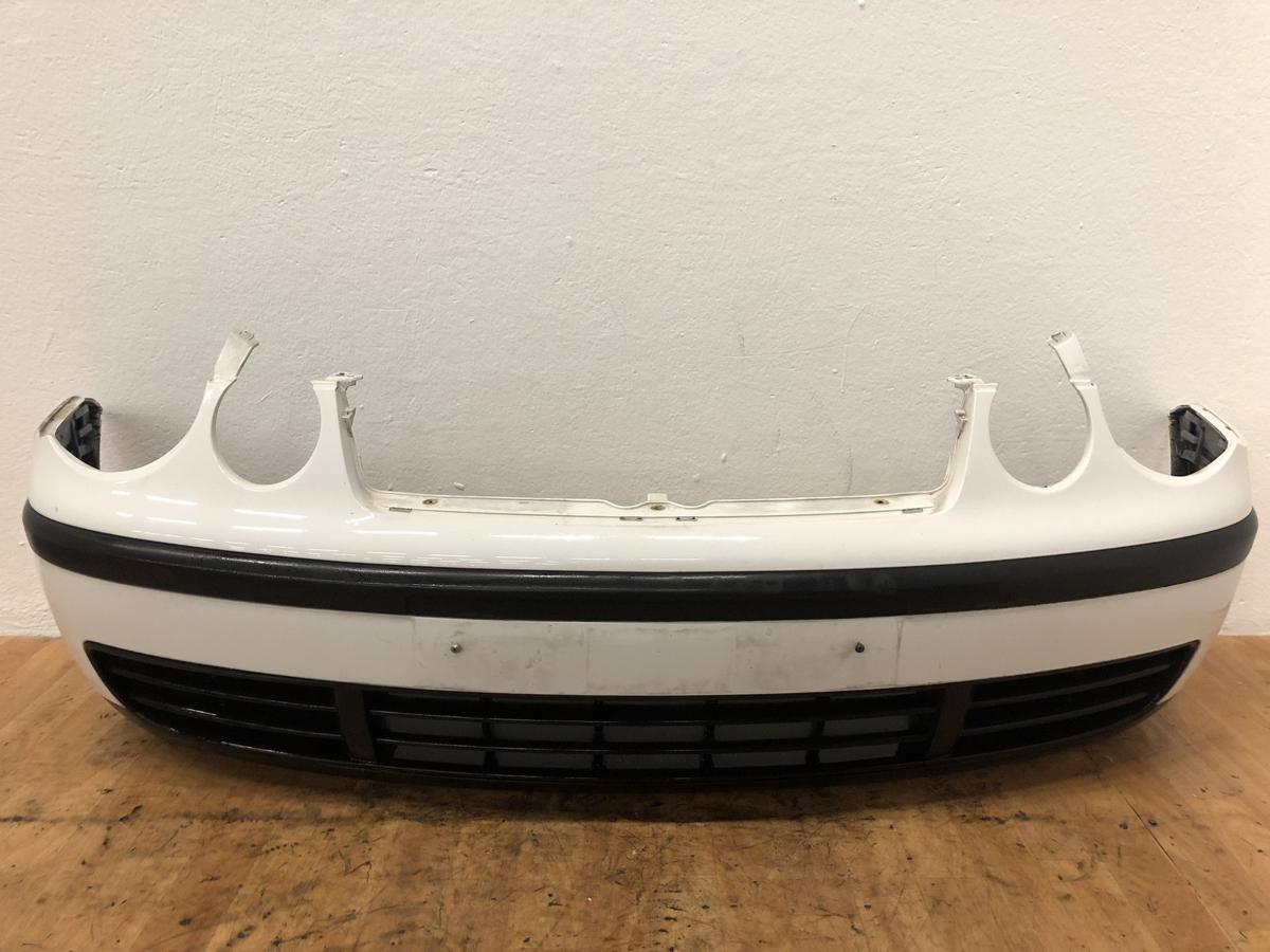 VW Polo 9N1 Stoßstange Stoßfänger Bumper vorn LB9A-Candyweiß