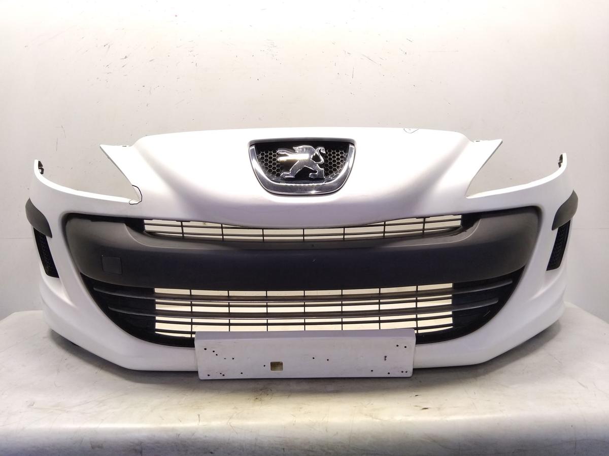 Peugeot 308 I original Sto&szlig;stange Sto&szlig;f&auml;nger vorn EWP Schneewei&szlig; BJ2010