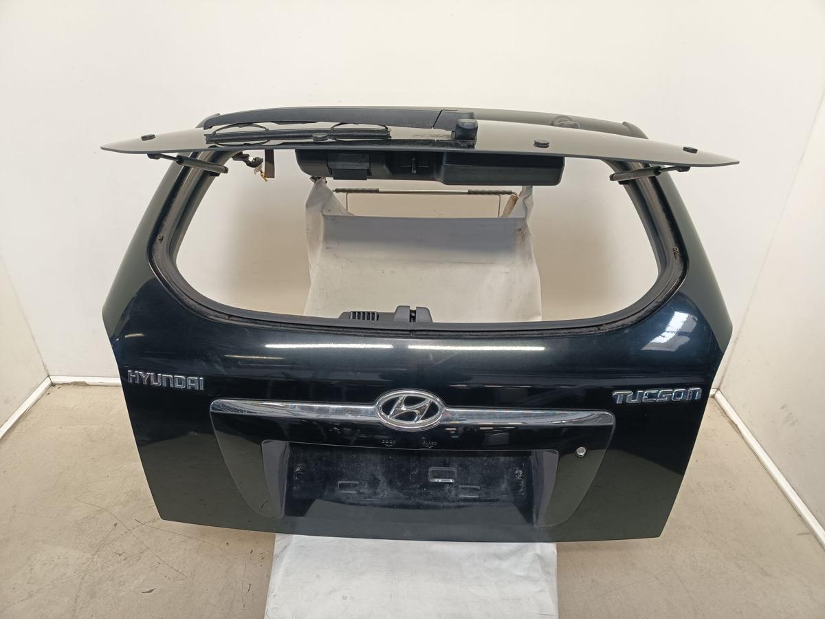 Hyundai Tucson 1 orig Heckklappe mit Scheibe (klappbar) EB Ebony Black Bj 2006