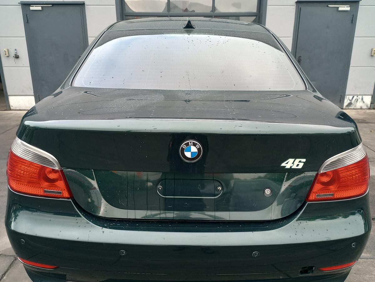 BMW 5er E60 Limo Heckklappe Kofferraum grün bis 2007