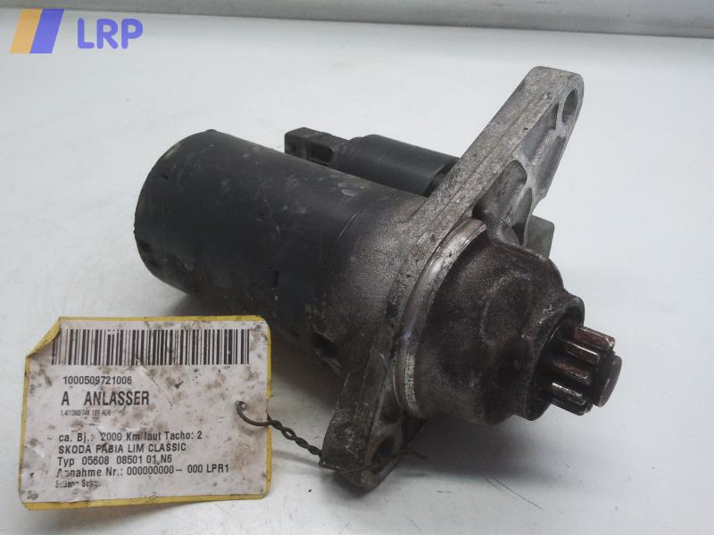 Skoda Fabia 6Y Anlasser Starter 02T911023E 0001121016 BOSCH BJ2000