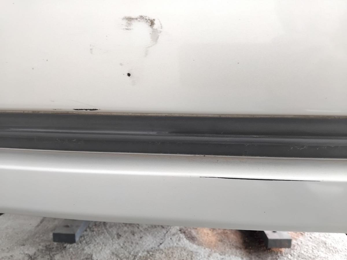 Toyota Corolla E12 Facelift orig.Stoßstange Stoßfänger hinten Fließheck BJ2004 1C0 polarsilbermetallic