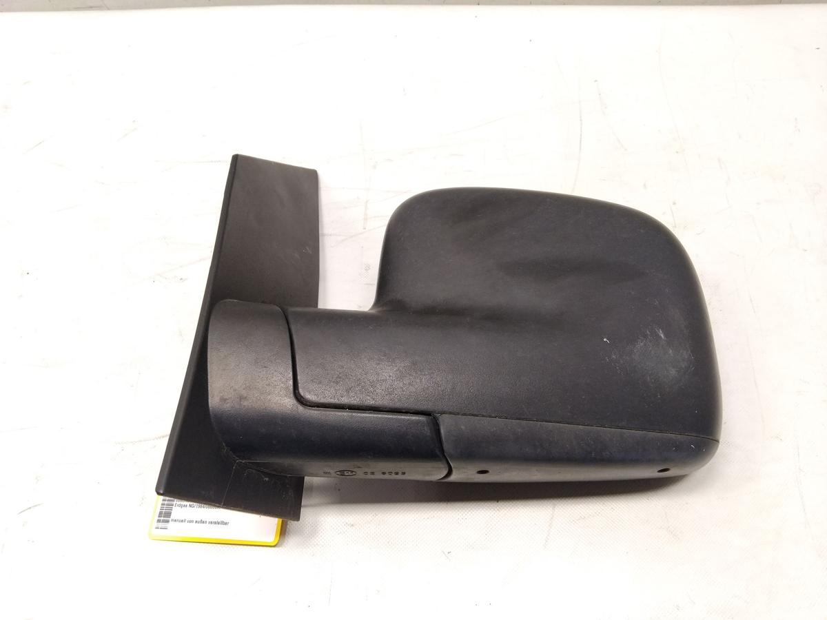 VW Caddy 2K original Au&szlig;enspiegel links schwarz unlackiert manuell BJ2009