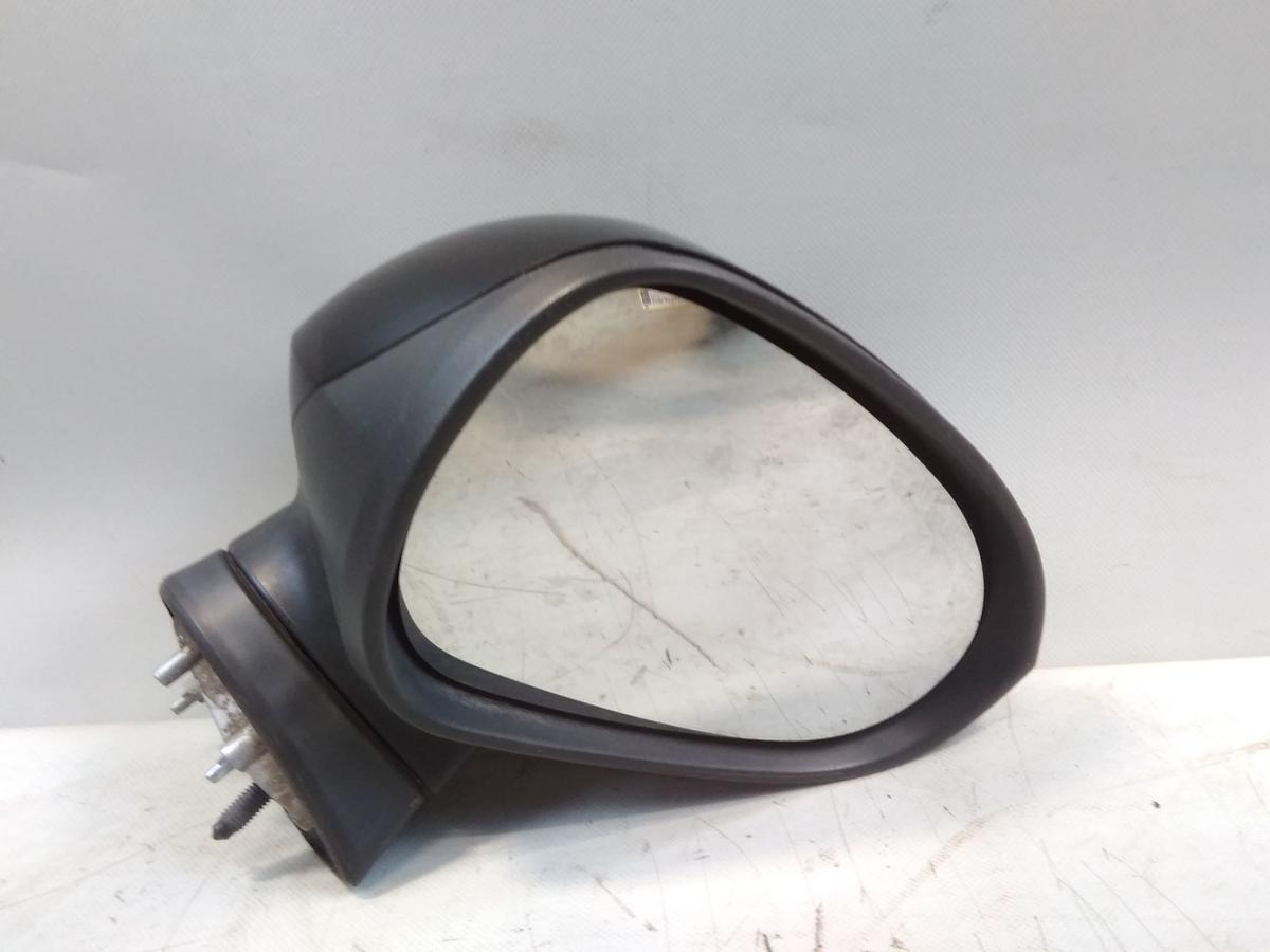 Seat Ibiza ST 6J orig Au&szlig;enspiegel rechts elektrisch anklappbar BJ2012 LZ9Y phantomschwarz