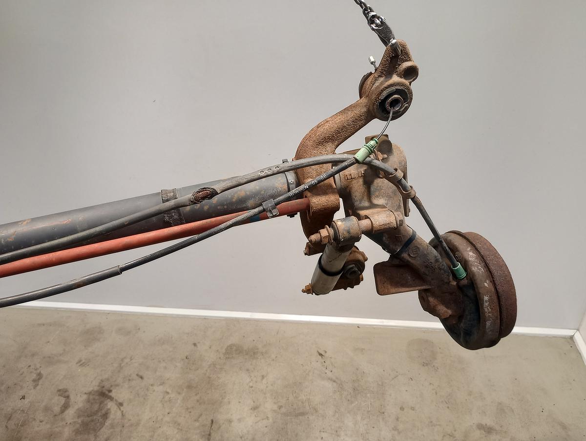 Peugeot 206 orig Hinterachse Trommel LAB Achse Bj 2004