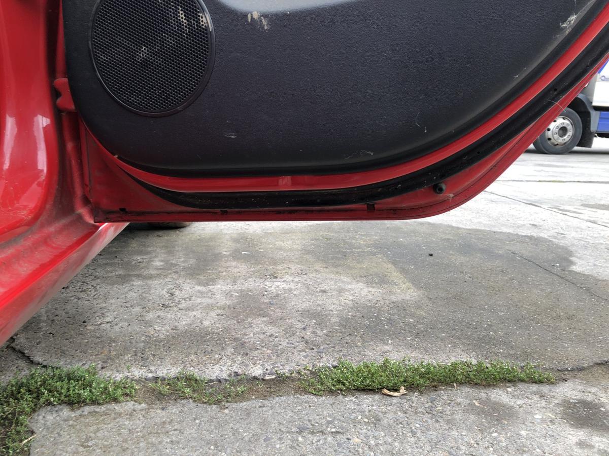 Hyundai i10 PA Tür hinten rechts im Rohbau Fondtür H4 Electric Red