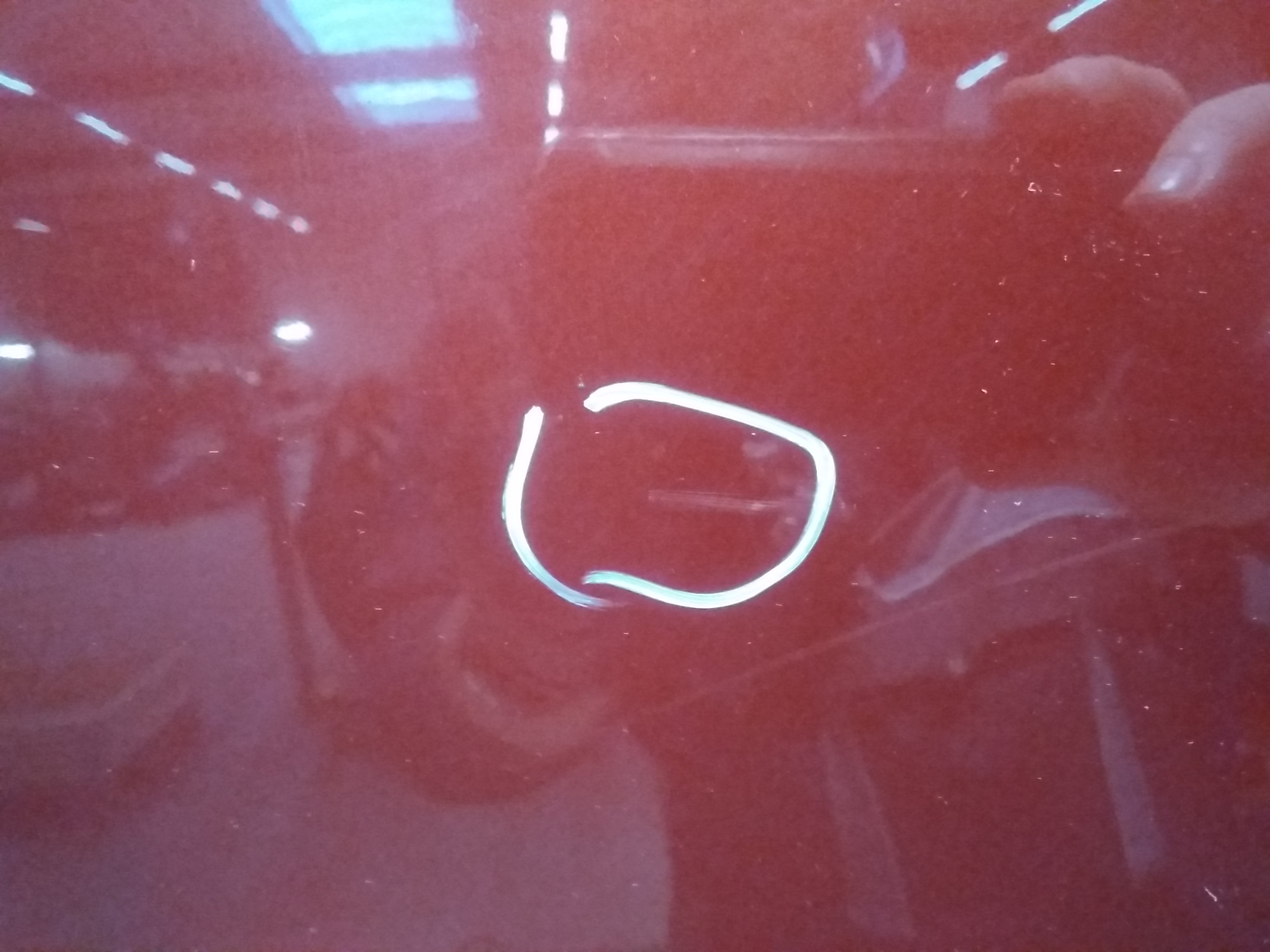 Opel Insignia A Bj.2009 original Tür hinten links granatapfelrot Z50C Limousine