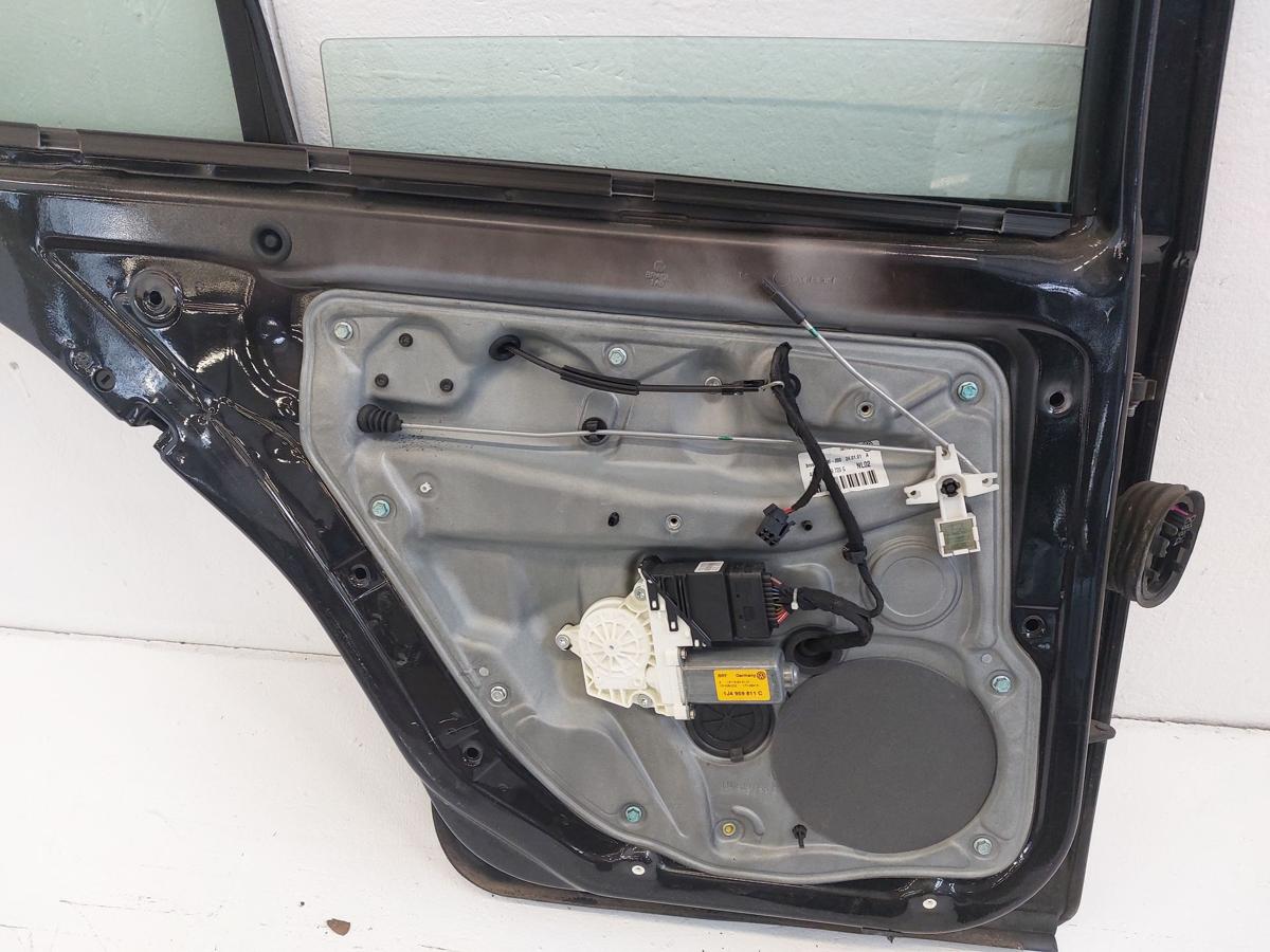 VW Golf 4 IV 1J Tür hinten links nur für 5 türer Fondtür LC9Z Black Magic Pearl