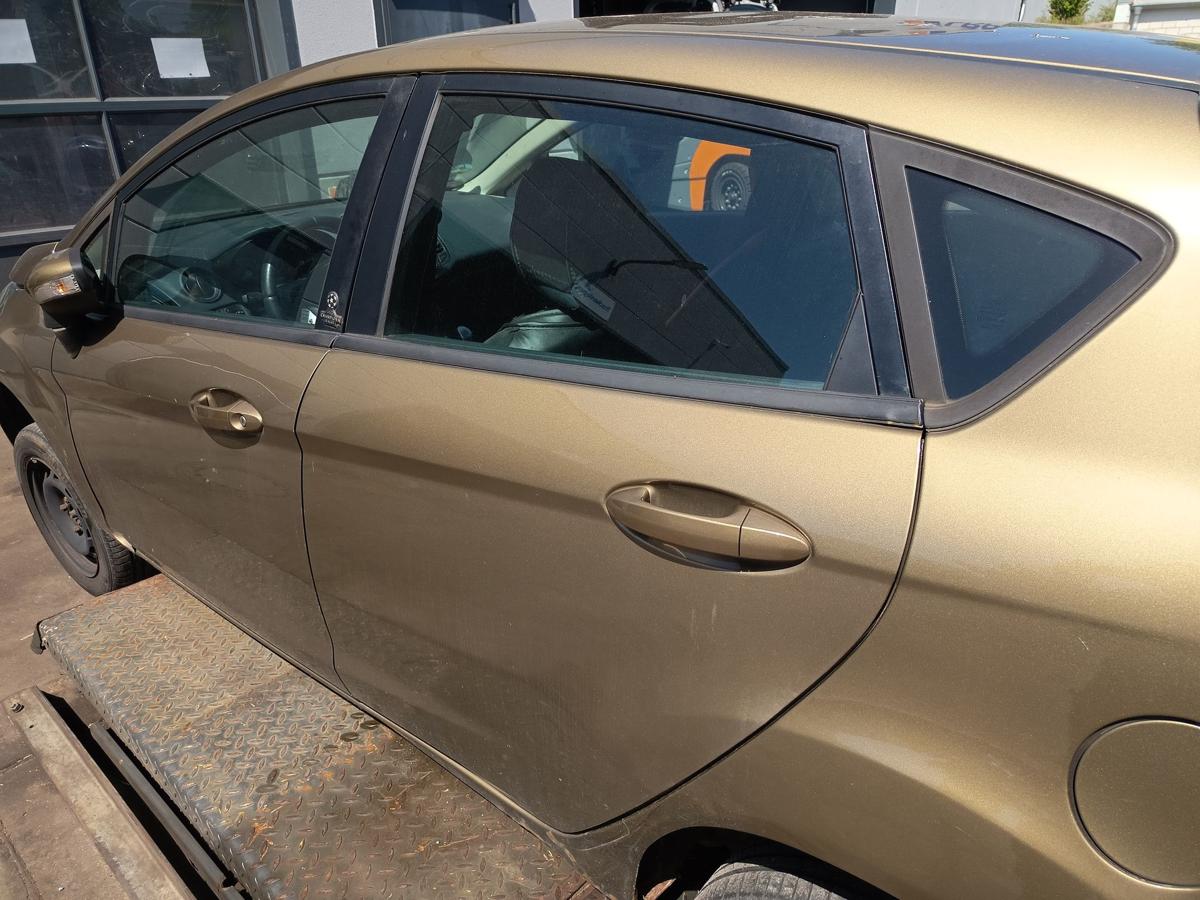 Ford Fiesta VI original T&uuml;r hinten links Castano-Braun Metallic Baujahr 2012